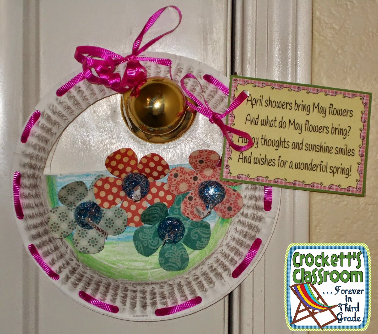 May Day Basket Crockett's Classroom Forever in Third Grade